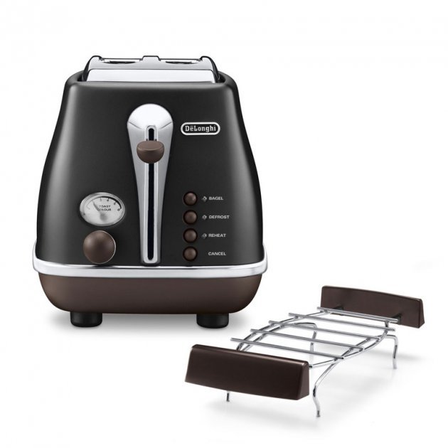 Тостер DeLonghi CTOV 2103 BK Icona Vintage